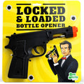 Locked & Loaded Gun Bottle Opener 🔫🍻