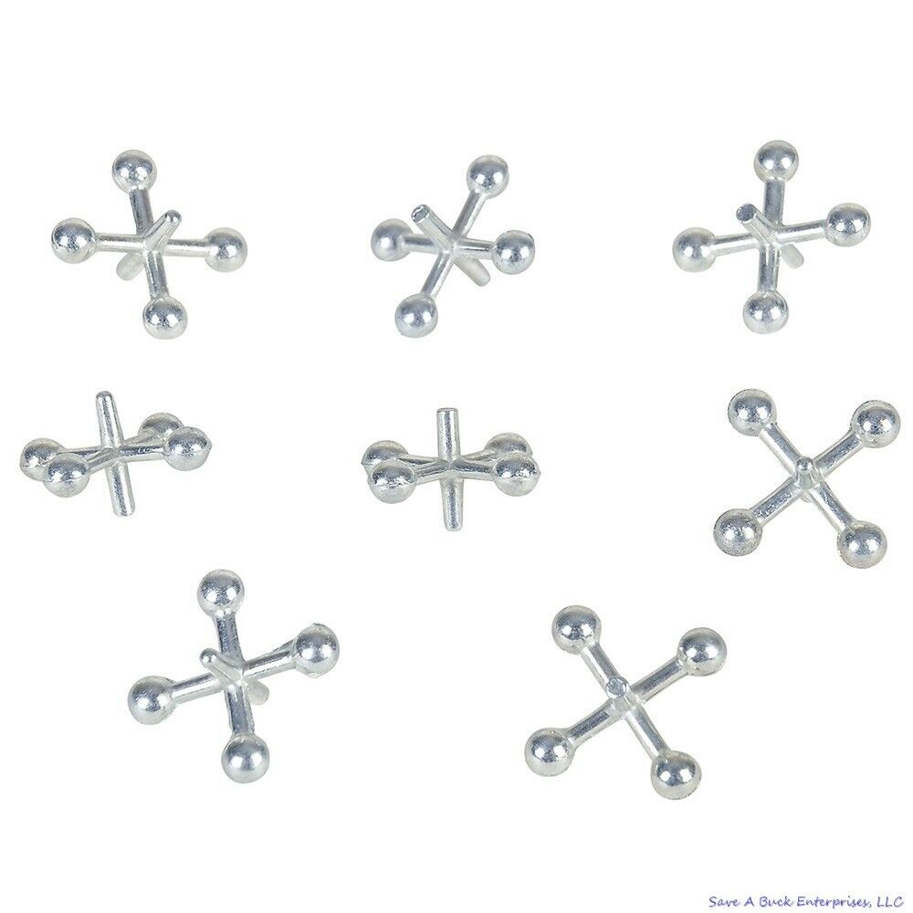 🪩 12-Pack Classic Metal Jacks Game Sets – With Rubber Ball Included!