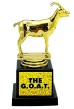 🐐 G.O.A.T. Trophy – Greatest of All Time Novelty Award