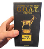 🐐 G.O.A.T. Trophy – Greatest of All Time Novelty Award