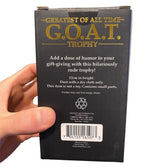 🐐 G.O.A.T. Trophy – Greatest of All Time Novelty Award