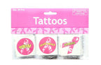 🎗️ 36-Pack Pink Ribbon Camo Tattoos – Fundraiser & Awareness Set