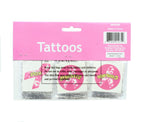 🎗️ 36-Pack Pink Ribbon Camo Tattoos – Fundraiser & Awareness Set