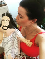 Inflatable Jesus – 20" Tall | Funny Gag Gift 🎈🙏