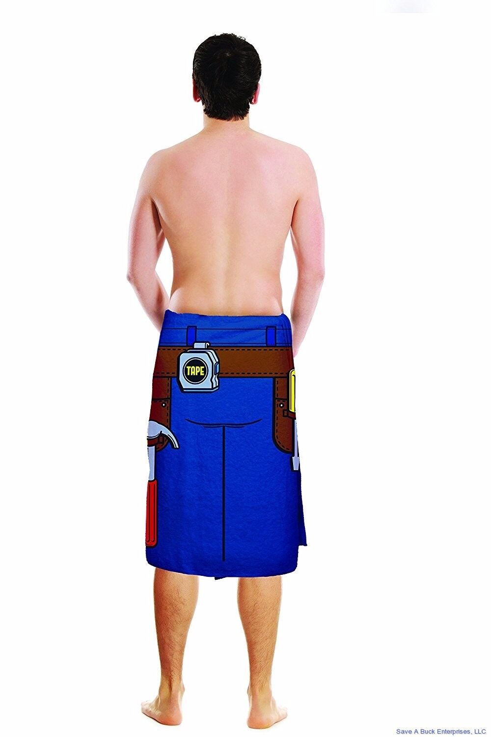 🛠️ "HANDYMAN" Funny Beach Towel – 27" x 54" Full Graphic Blanket