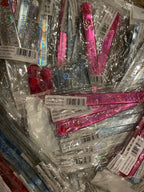 📣 50-Pack “I Love to Cheer!” Metallic Snap Bracelets – Kids Party Favor Lot