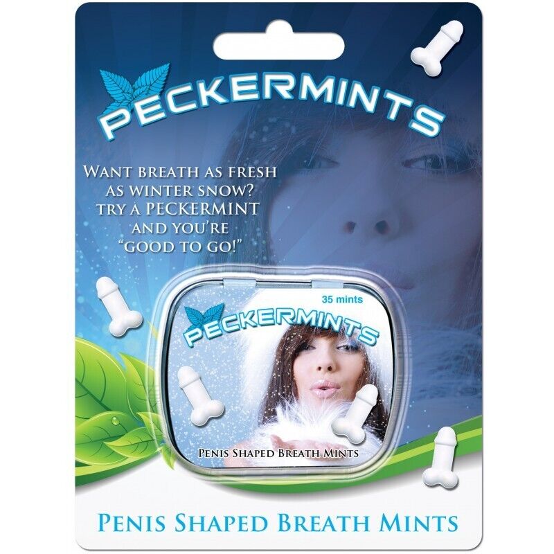 ❄️ Peckermints – Hilarious Pecker-Shaped Mints (36 per Tin)
