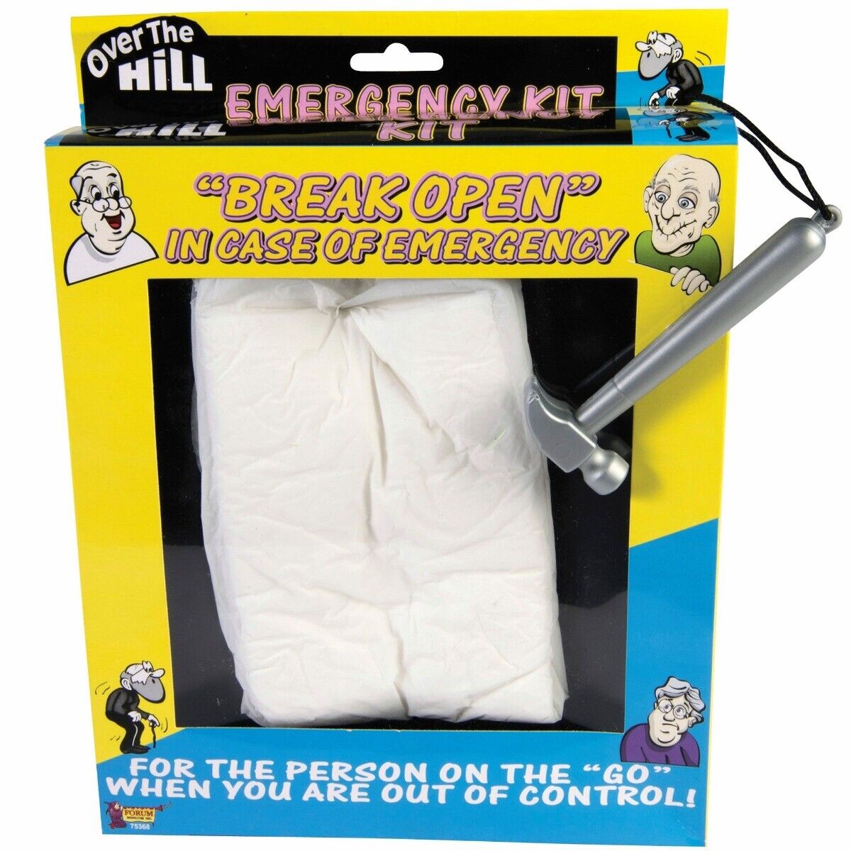 Over the Hill Emergency Undie Kit 🤣 | Funny Gag Gift for Seniors & Birthdays