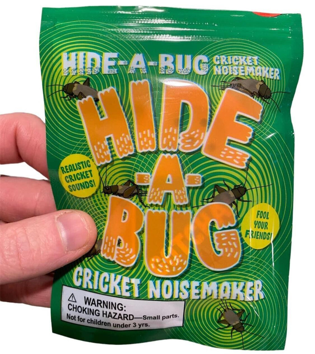 🦗 Crazy Cricket Hidden Chirping Noise Prank Toy