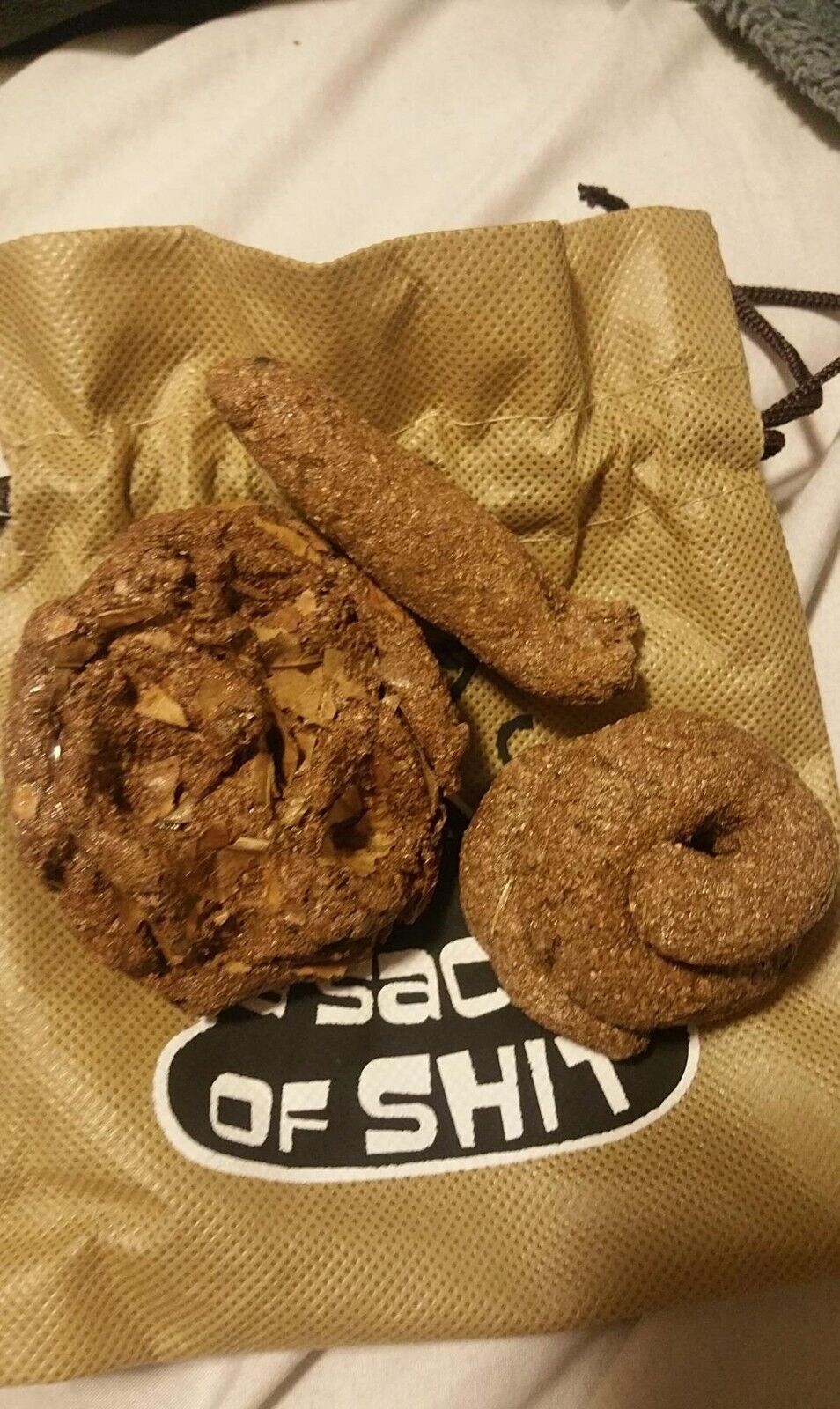 💩 Sack of Sh#t – 4-Piece Realistic Fake Poop Gag Gift Set