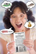 100 Fake Lotto Tickets – Hilarious Prank Gag Gift! 🎟️😂