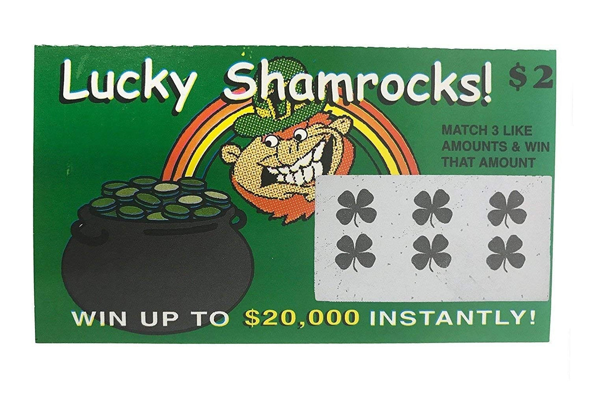 100 Fake Lotto Tickets – Hilarious Prank Gag Gift! 🎟️😂
