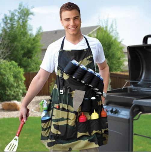 BBQ Grill Sergeant Master Apron – Tactical Camouflage Apron for the Ultimate Grill Master 🔥🍖🎖️