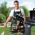 BBQ Grill Sergeant Master Apron – Tactical Camouflage Apron for the Ultimate Grill Master 🔥🍖🎖️