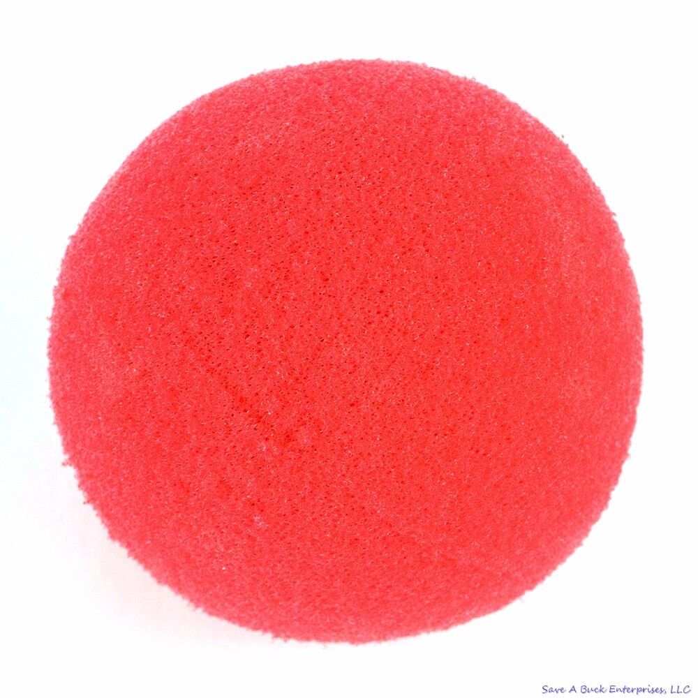 🤡 Red Clown Noses – 12-Pack Classic Party Favors (2" Each)