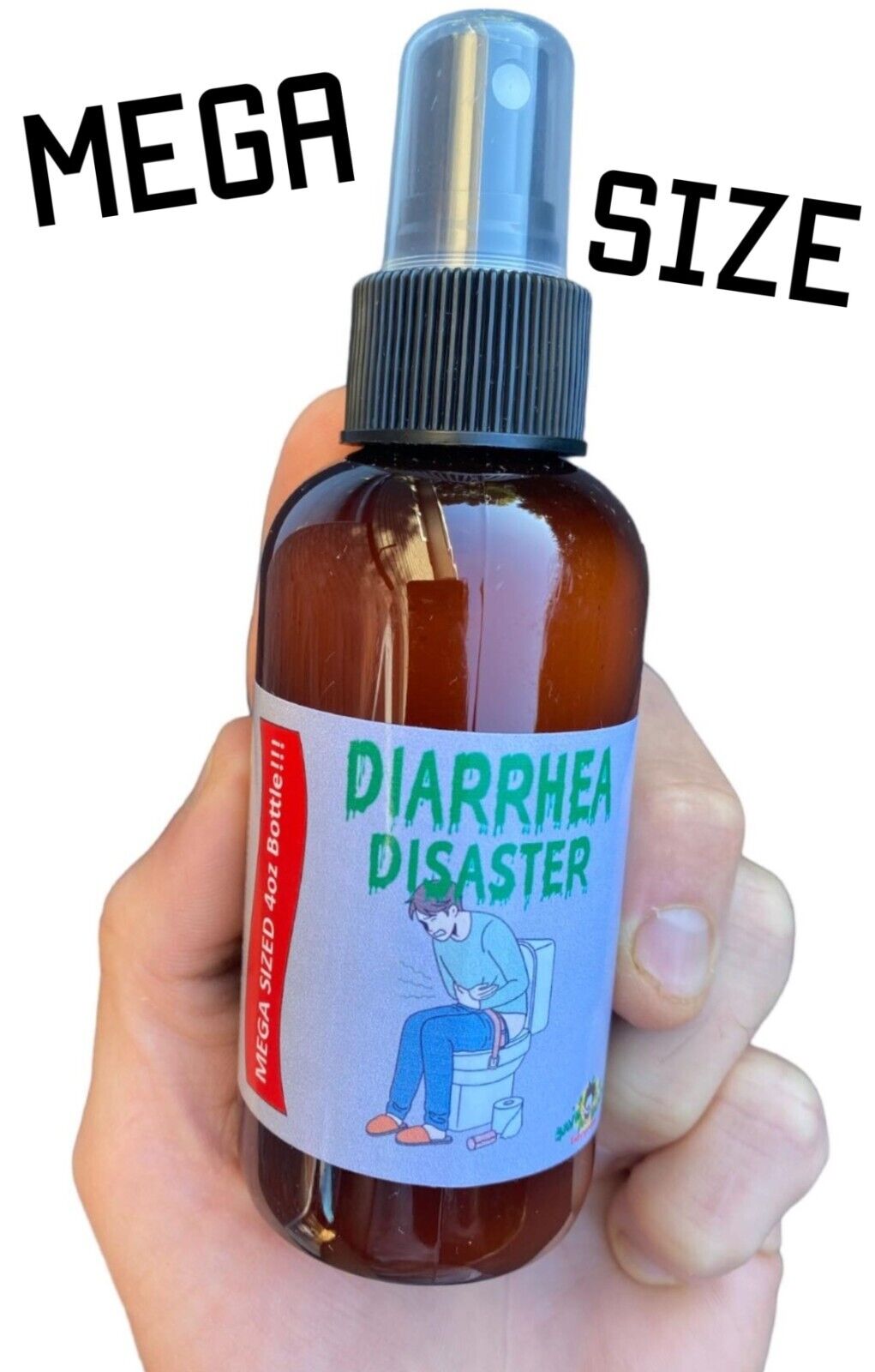 Diarrhea Disaster Spray – 4oz of Gut-Wrenching Gag Gift Greatness 💩😷