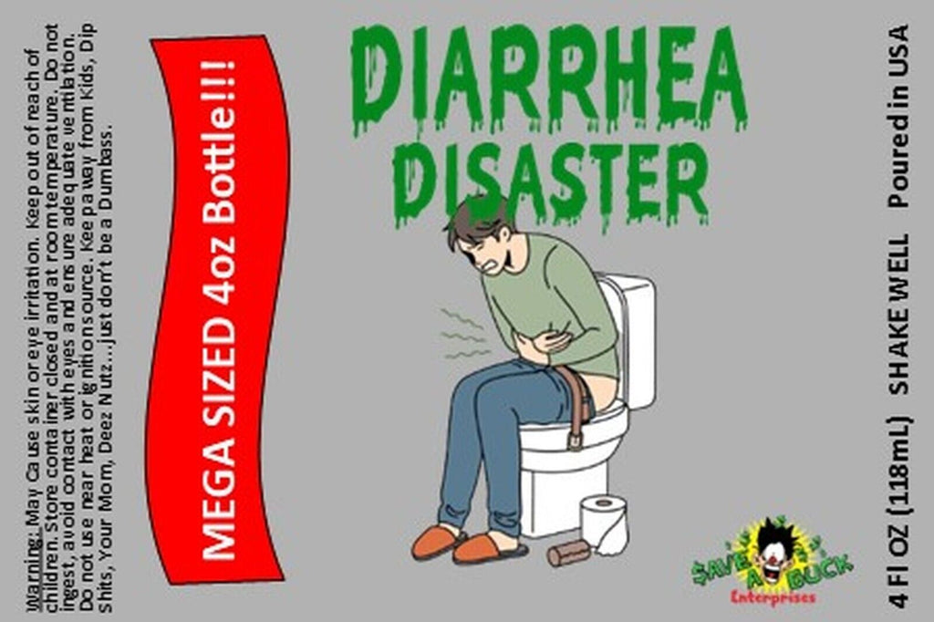 Diarrhea Disaster Spray – 4oz of Gut-Wrenching Gag Gift Greatness 💩😷