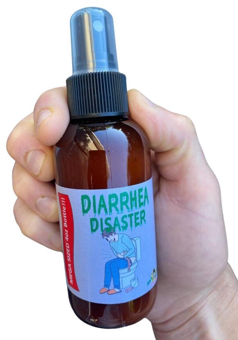 Diarrhea Disaster Spray – 4oz of Gut-Wrenching Gag Gift Greatness 💩😷
