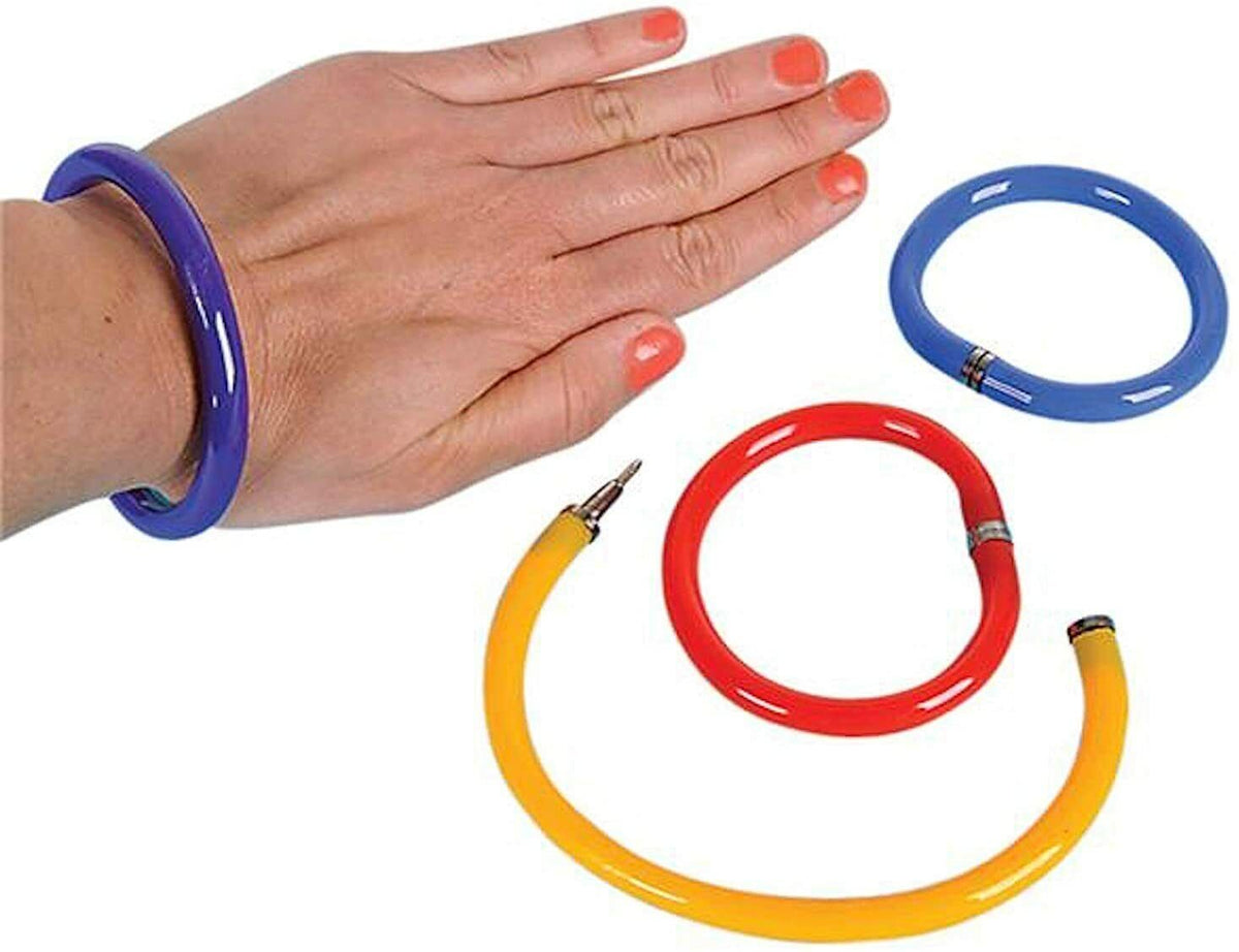 🖊️ 12-Piece Bracelet Pen Set – 1 Dozen Kids Wristband Pens, Colorful Party Favors, School Supplies, Fun Writing Toys 🎉👧👦