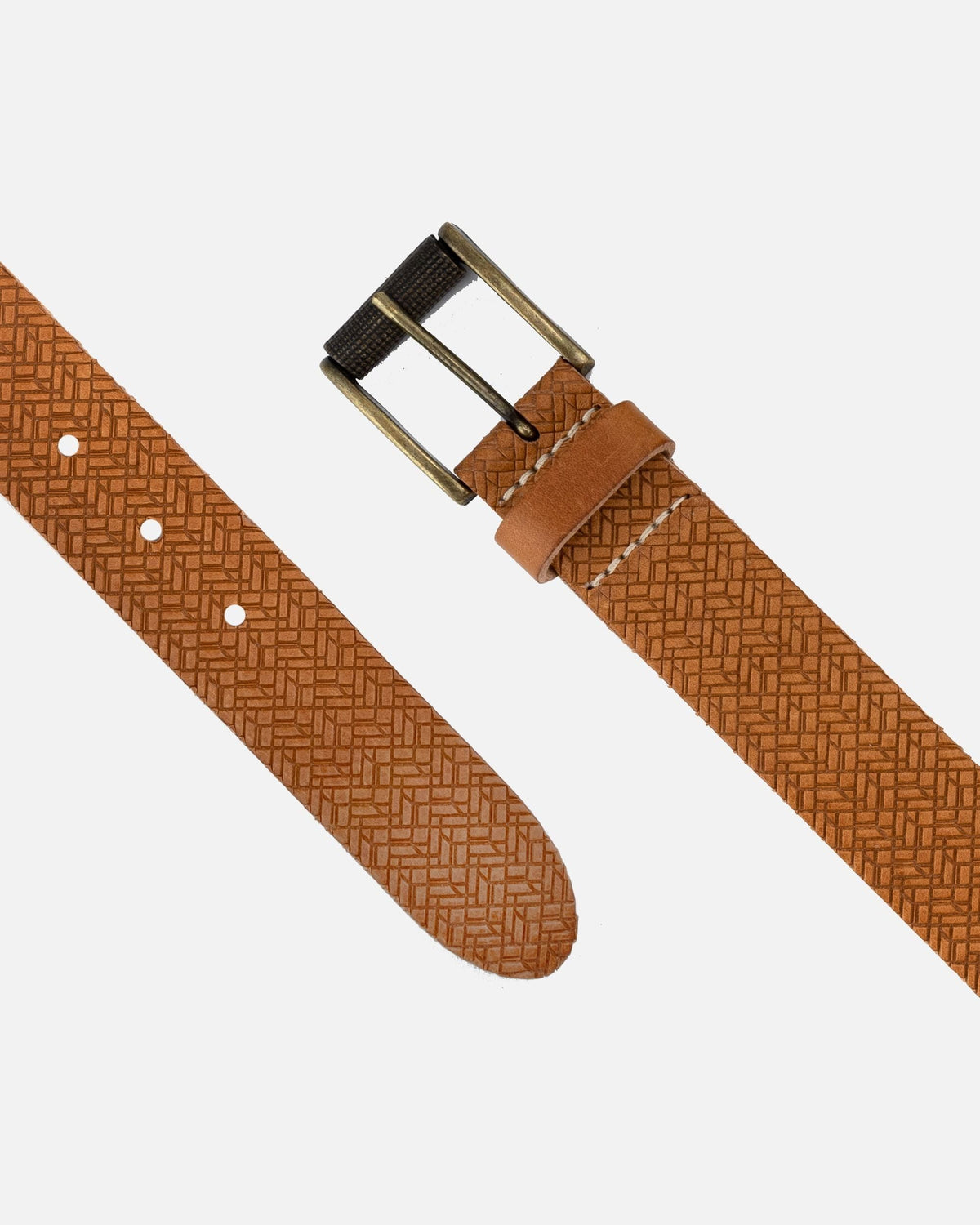 Ary | Embossed Everyday Leather Belt