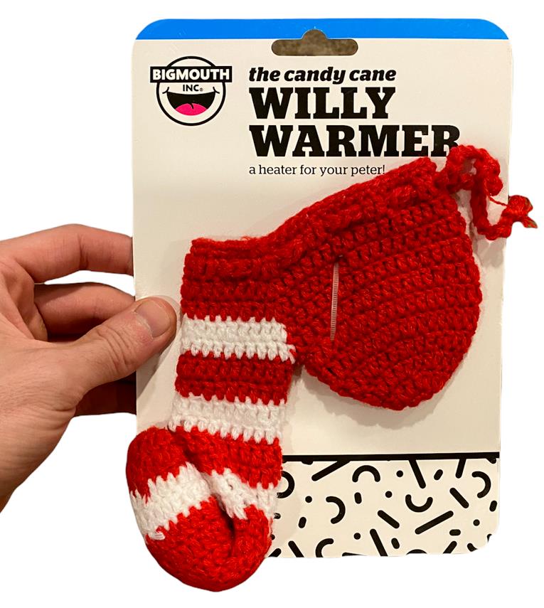 Candy Cane Willy Warmer – Hilarious Christmas Gag Gift! 🎄🍬😂