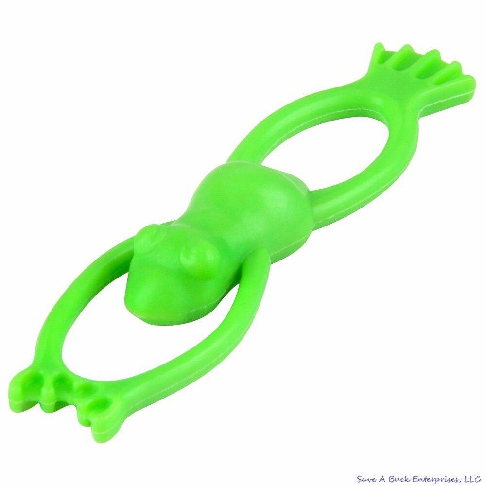 🐸 Bulk Set of 120 Frog Finger Slingshots – Stretch, Launch & Laugh!