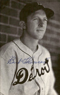 Bud Thomas Tigers d. 2001 Signed/Autographed 3x5  Photo 179264