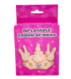 Inflatable Crown of Dicks – Hilarious Bachelorette Party Gag Gift 👑🍆🤣