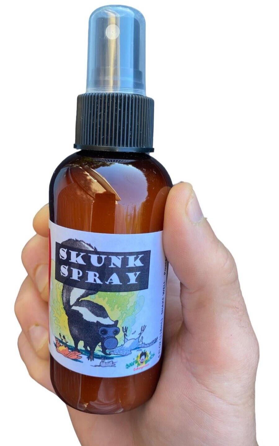 🦨 Skunk Spray – Jumbo 4oz Prank Bottle of Pure Stink