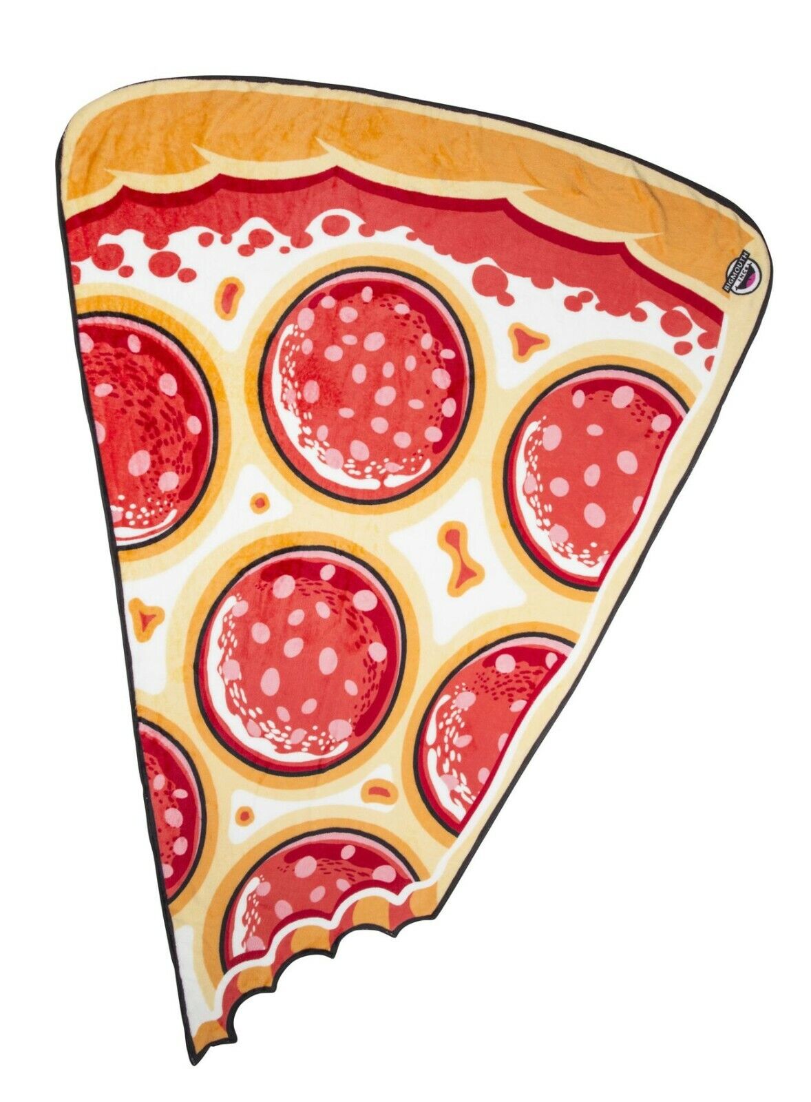 🍕 Giant Pizza Slice Fuzzy Blanket – 5 Feet of Cozy Comfort