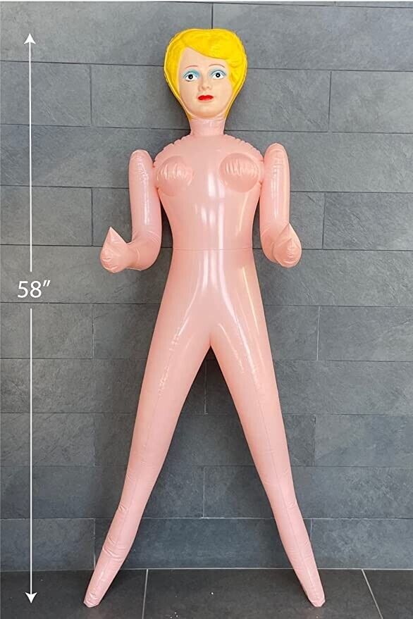 5-Foot Tall Life-Sized Inflatable Doll | Hilarious Party Prop & Gag Gift 🎉