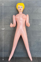 5-Foot Tall Life-Sized Inflatable Doll | Hilarious Party Prop & Gag Gift 🎉