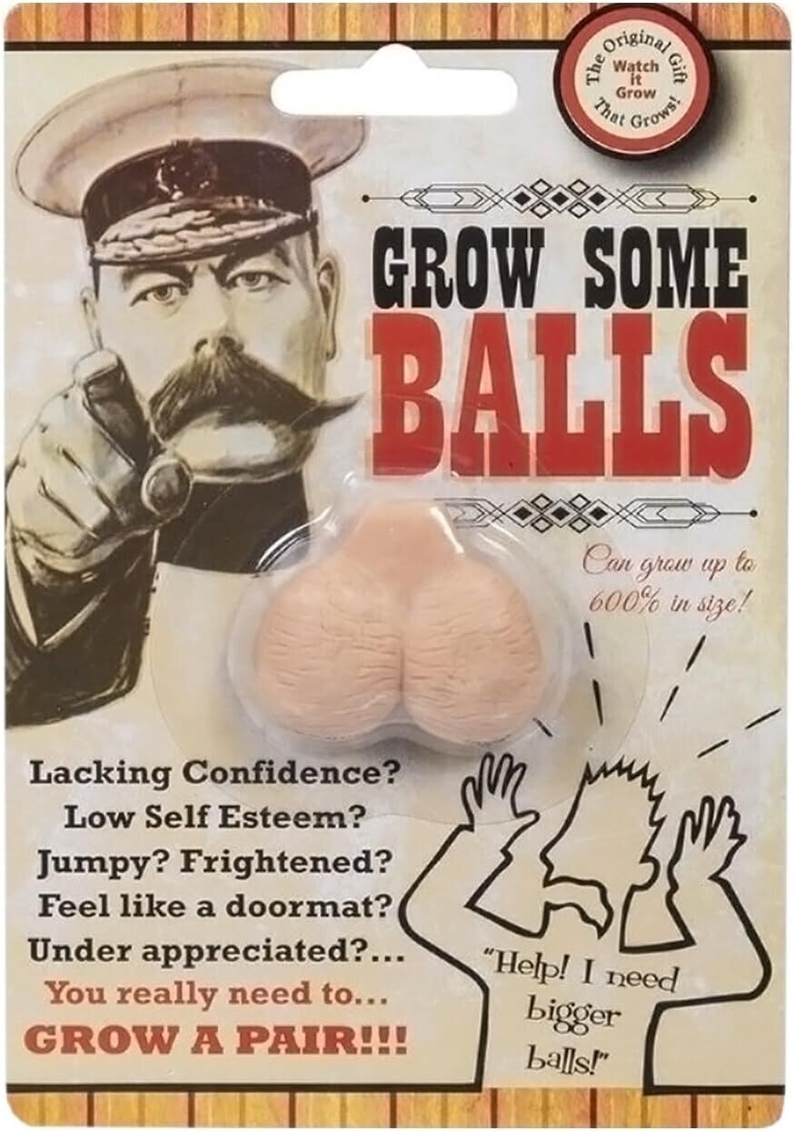 🍒 Grow a Pair + Grow a Pecker Combo Set – Hilarious Gag Gift Duo!