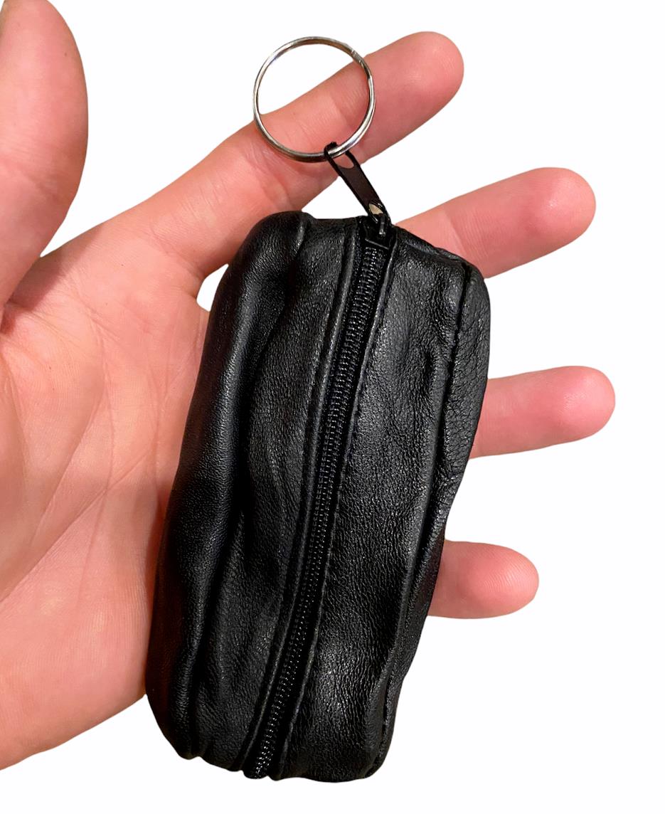 👛 Wallet Pouch Keychain Bags – 12-Pack Wholesale Set (Faux Leather)