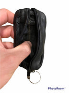 👛 Wallet Pouch Keychain Bags – 12-Pack Wholesale Set (Faux Leather)