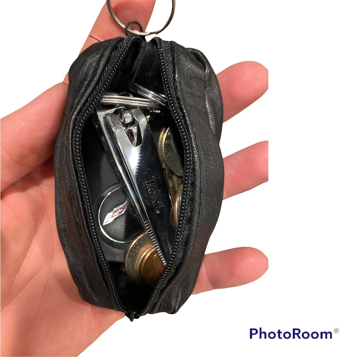 👛 Wallet Pouch Keychain Bags – 12-Pack Wholesale Set (Faux Leather)