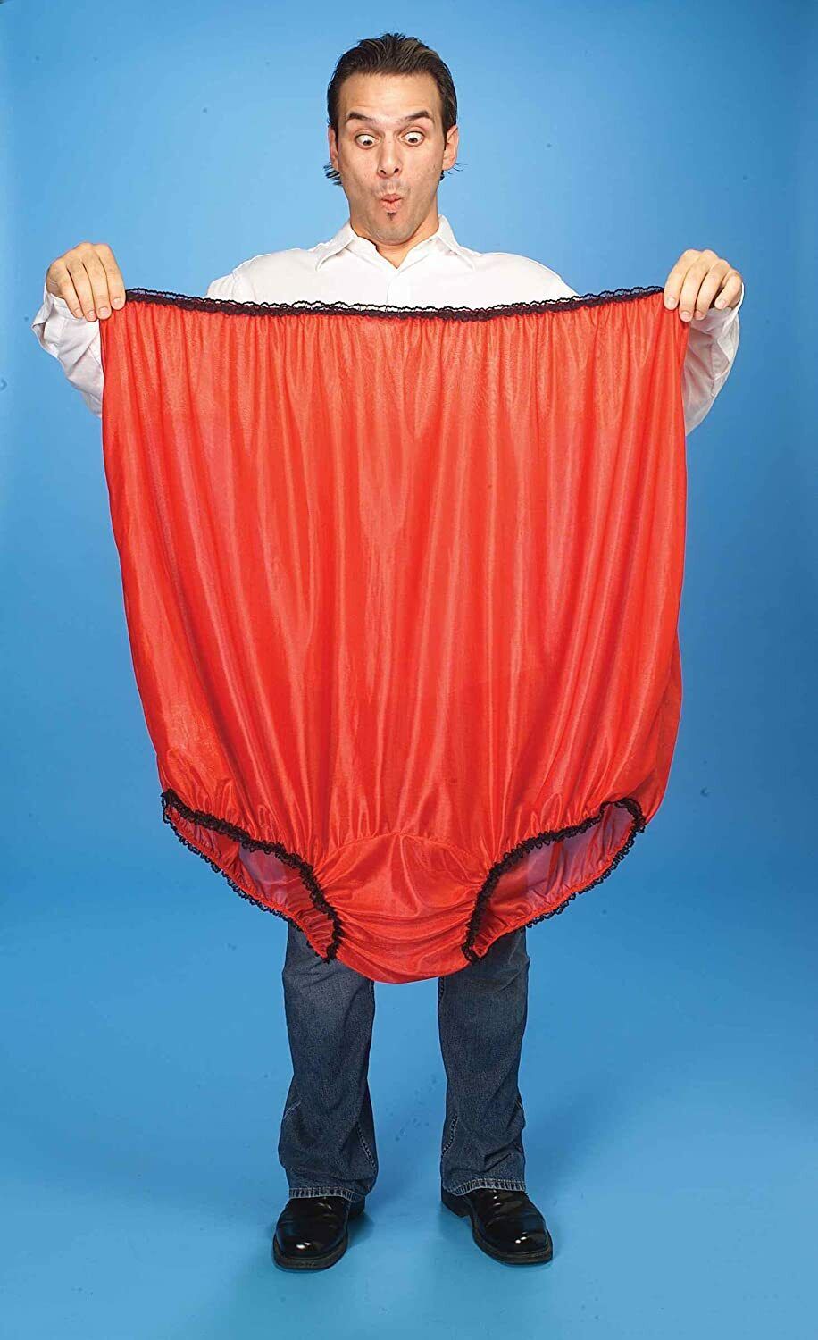 Big Momma Undies – Hilariously Oversized Red Bloomers! Granny Underwear 🩲 😂