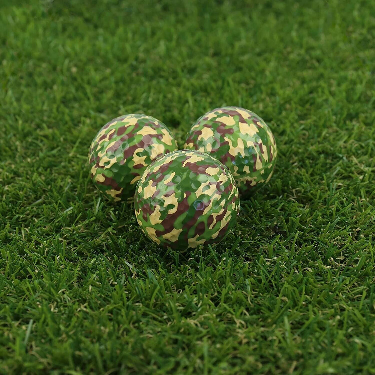 ⛳ Camo Golf Balls – 3-Pack Gift Set