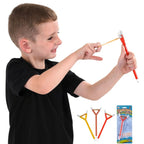 🖊️ 12-Pack Slingshot Pens – Fun Rubber Band Launcher + Blue Ink