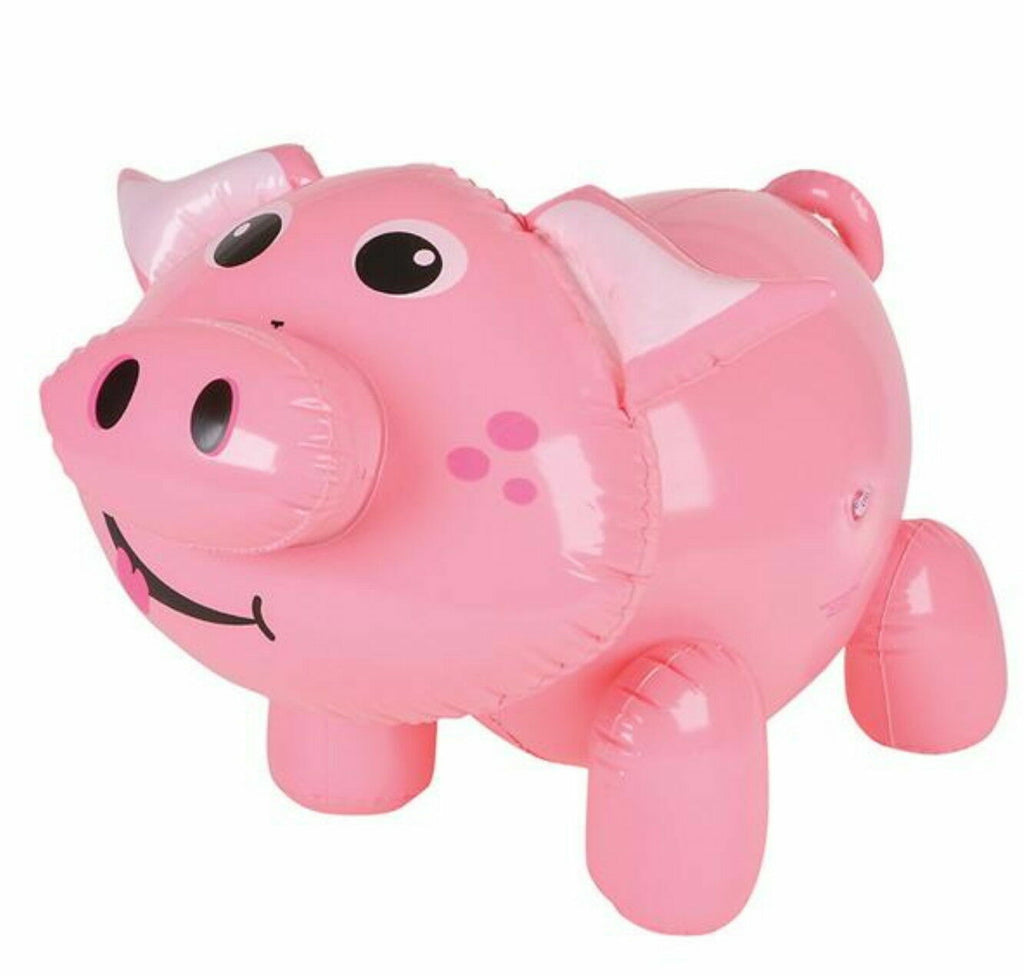 🐷 Inflatable Smiling Piggy – 20" Party Prop & Pool Buddy