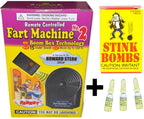 💨 Fart Machine #2 with Remote + Bonus Stink Bombs (3pk)
