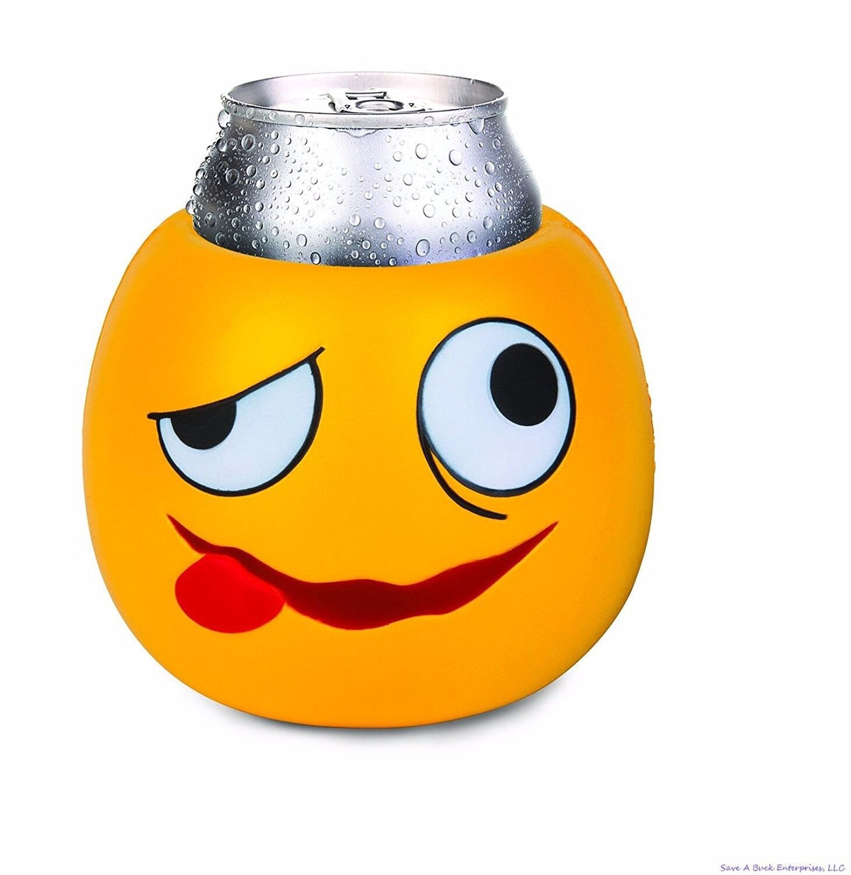 Punch Drunk Emoji Koozie – Insulated Can/Bottle Holder That Brings the Party 🍻😵