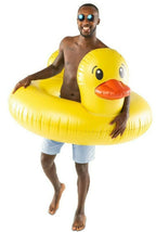 HUGE Rubber Ducky Pool Float – Giant 4FT Inflatable for Kids & Adults 🦆💦