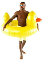 HUGE Rubber Ducky Pool Float – Giant 4FT Inflatable for Kids & Adults 🦆💦