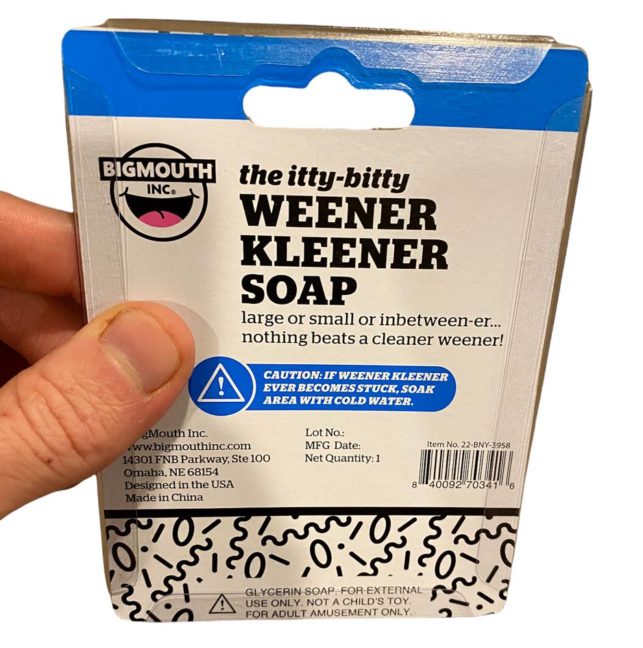 Small Pecker Condoms & Mini Willy Weener Cleaner Soap - Adult Gag Joke 🎁😂