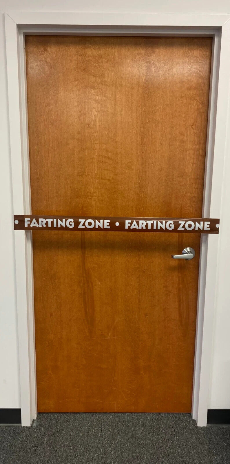 💨 FARTING ZONE Caution Tape – 50 Feet of Flatulent Fun!