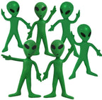 👽 120-Pack Green Bendable Aliens – Party Favor Extraterrestrials