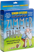 🧓 Inflatable Walker Gag Gift – Hilarious Over-the-Hill Prop!