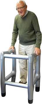 🧓 Inflatable Walker Gag Gift – Hilarious Over-the-Hill Prop!