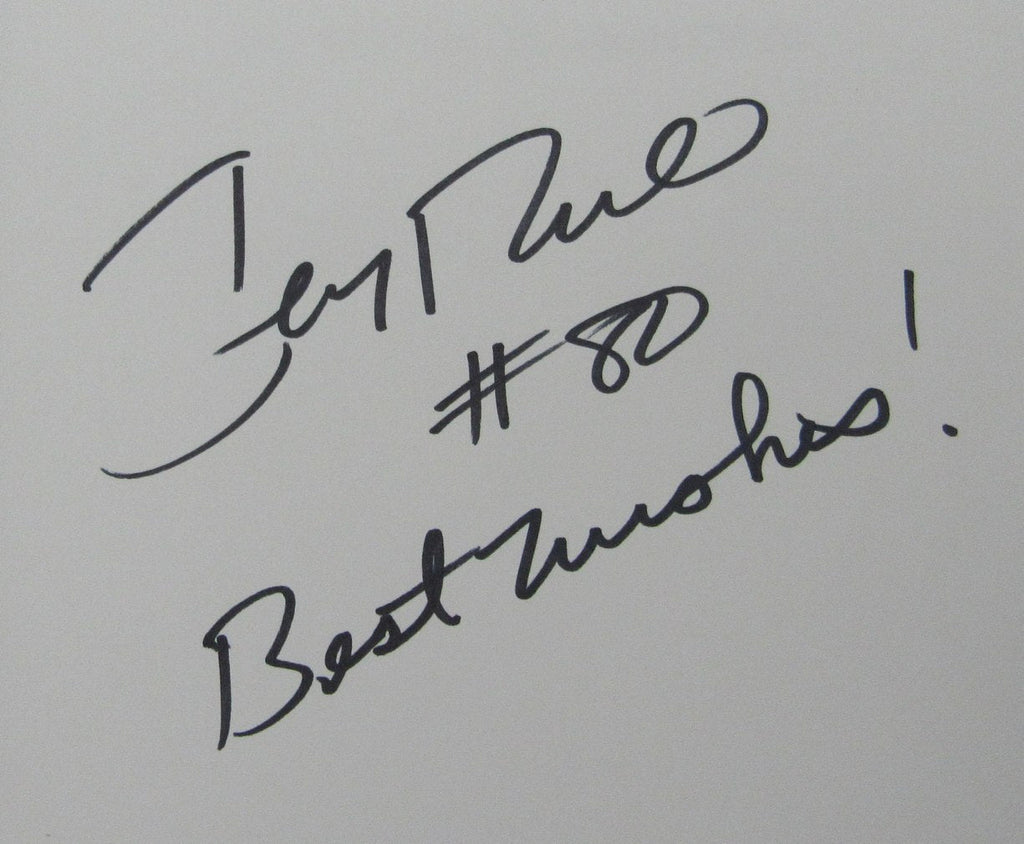 Jerry Rice Signed/Inscribed Book "50 Years, 50 Moments" 49ers JSA 191011